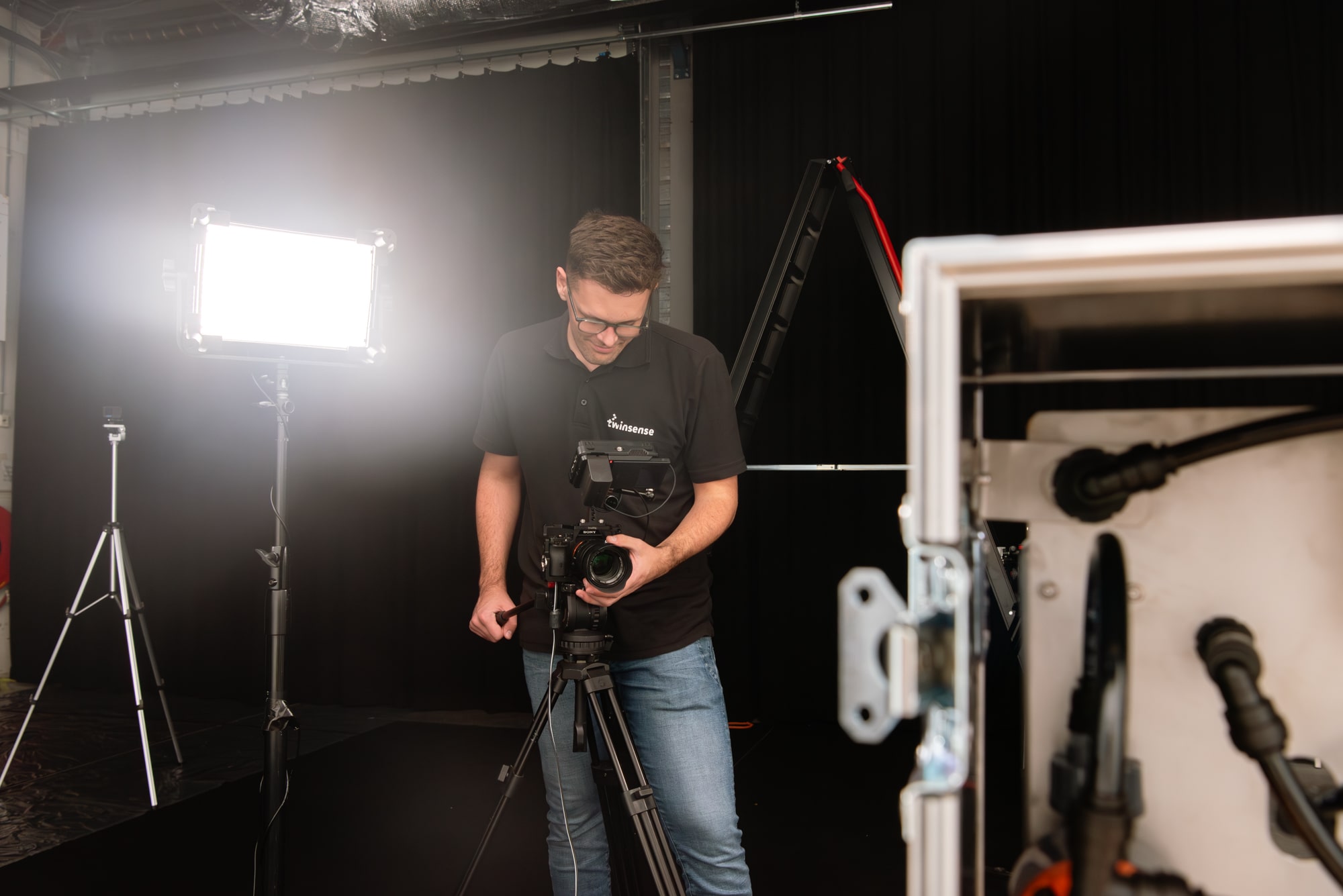 Opnames in Film Studio Twente voor NX Filtration