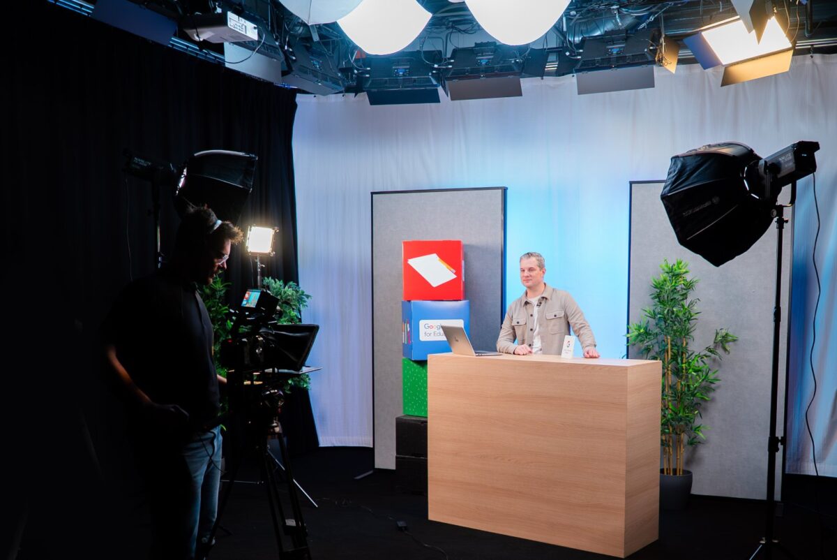 Presentatie in Film Studio Twente van Cloudwise
