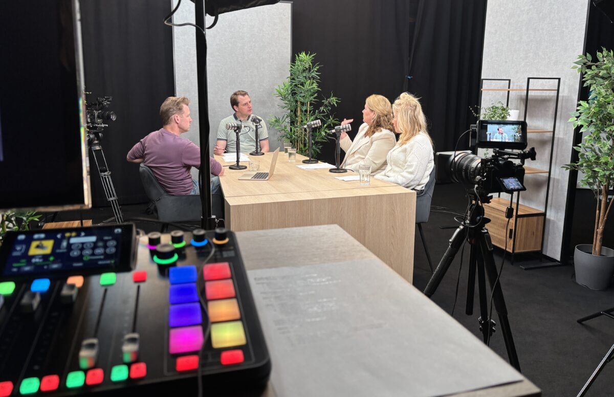 Podcastopnames MST in Film Studio Twente